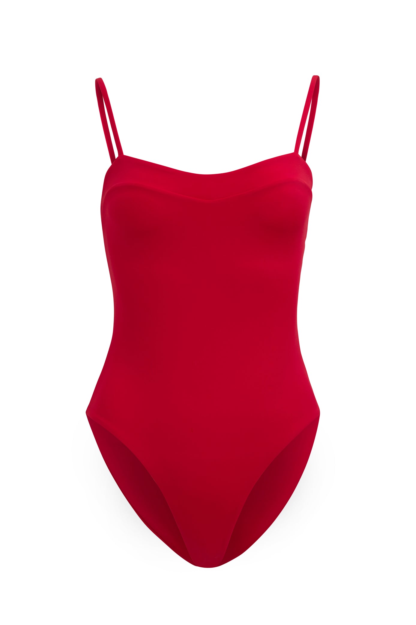 The Cera Suit in Deep Red